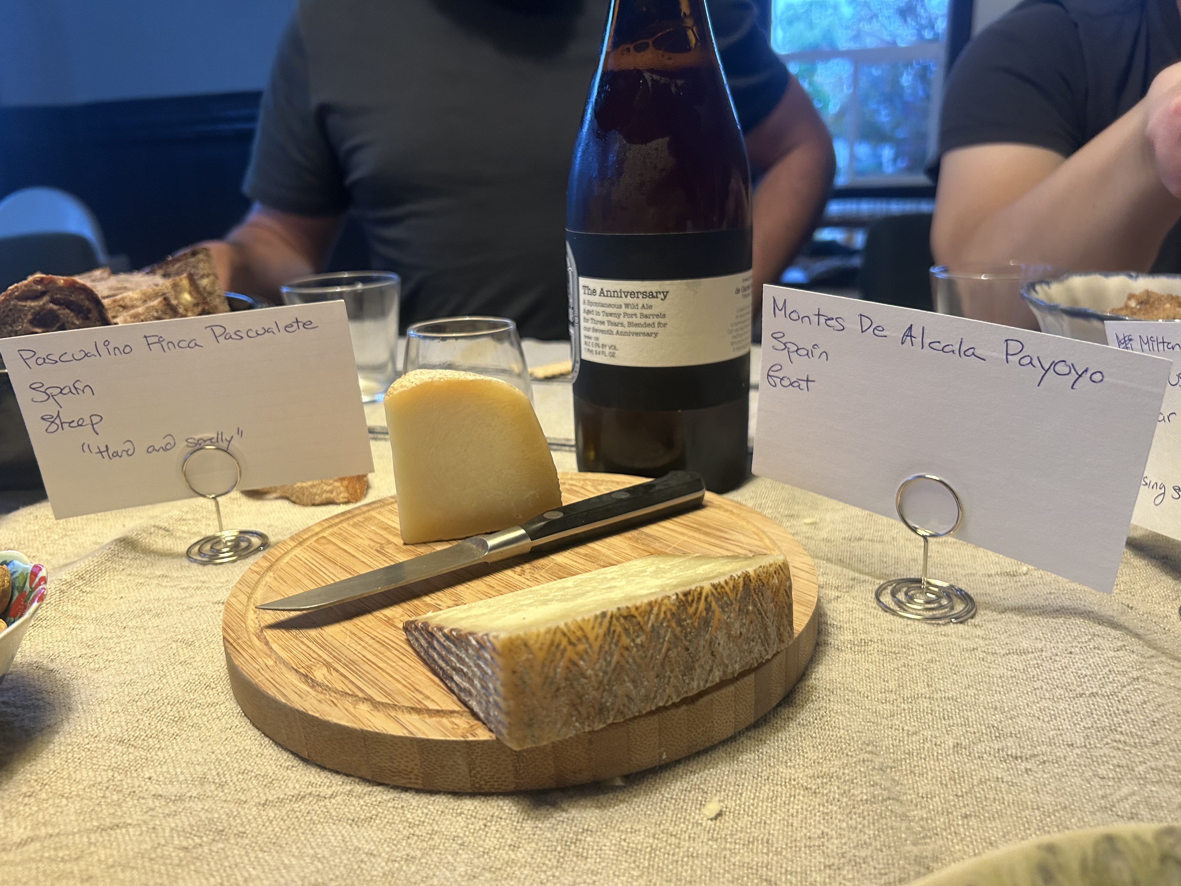 Two cheese from Spain